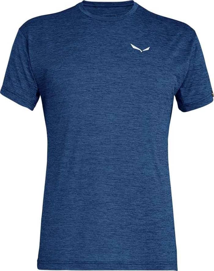 Puez Melange Dry M S/S Tee Dark Denim Melange