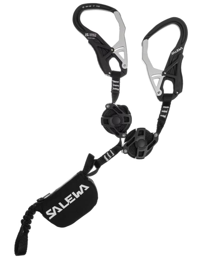 Set Via Ferrata Ergo Zip Black