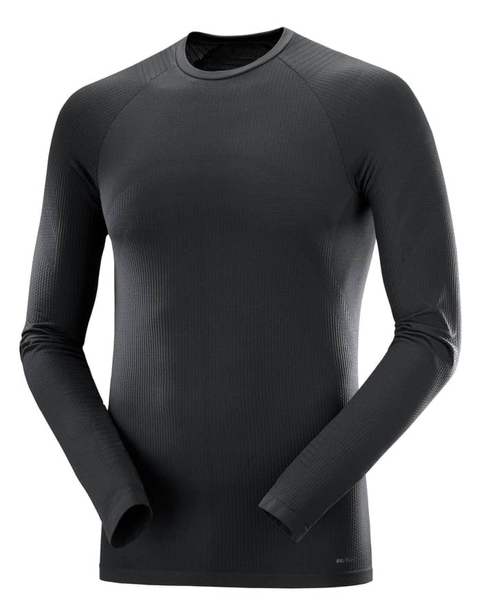 Sntial Warm LS Top M Deep Black