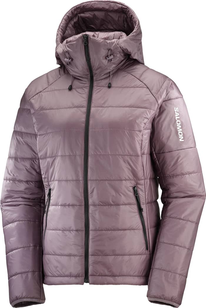 Outline Hooded Insulator Jkt W Moonscape