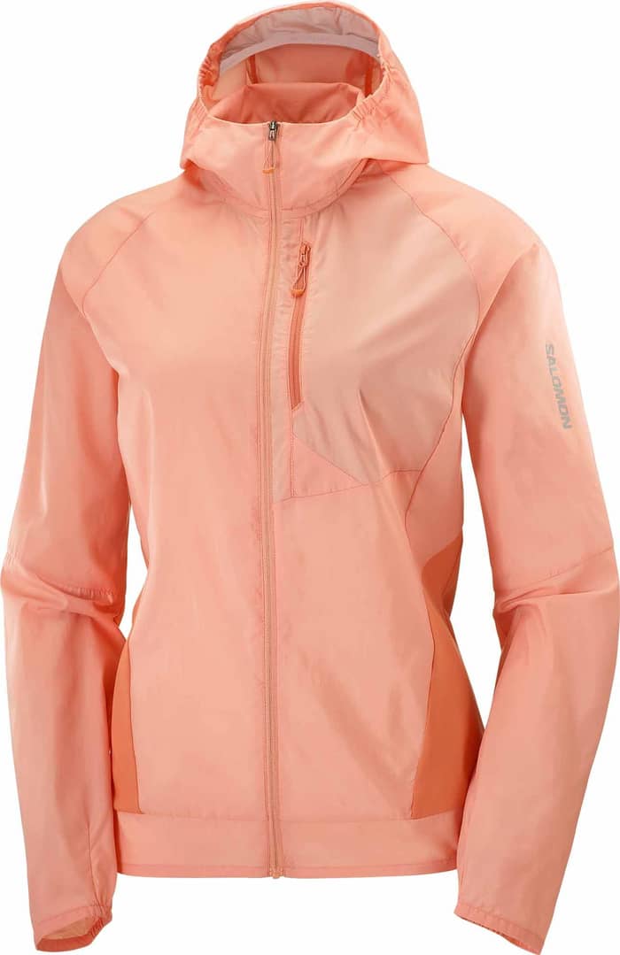 Bonatti Cross Fz Hoodie W Peach Amber Coral