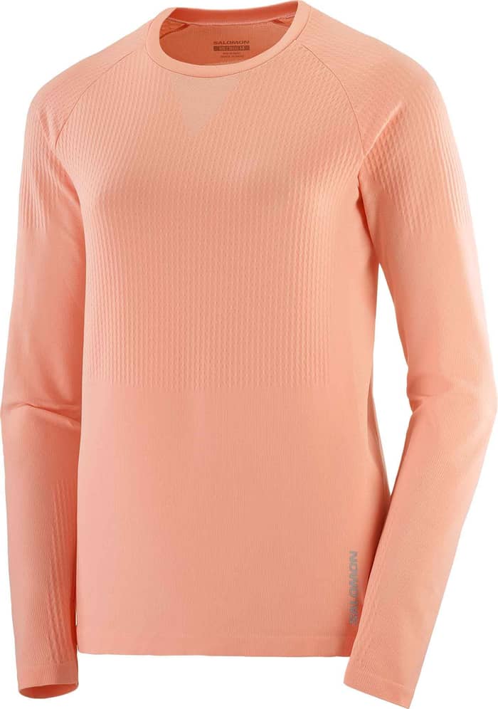 Sense Aero LS Tee W Peach Amber