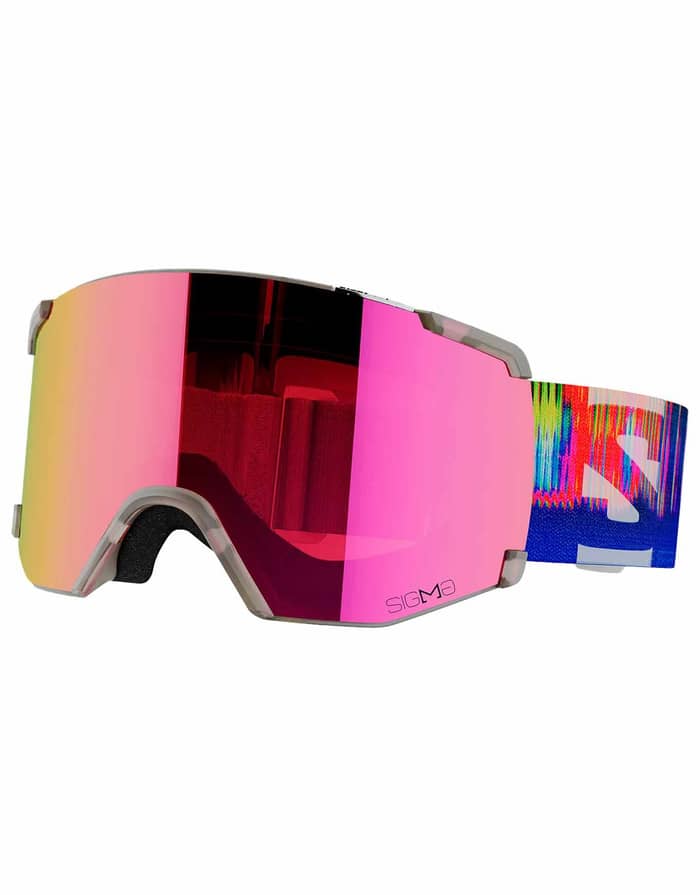 S/View Sigma Translucent Frozen/Poppy Red