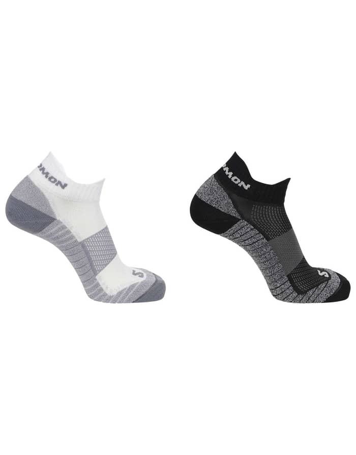Socks Aero Ankle 2-Pack Black/White