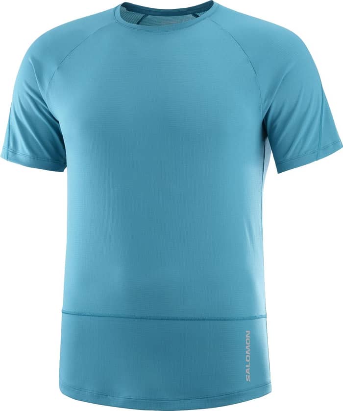 Cross Run SS Tee M Tahitian Tide