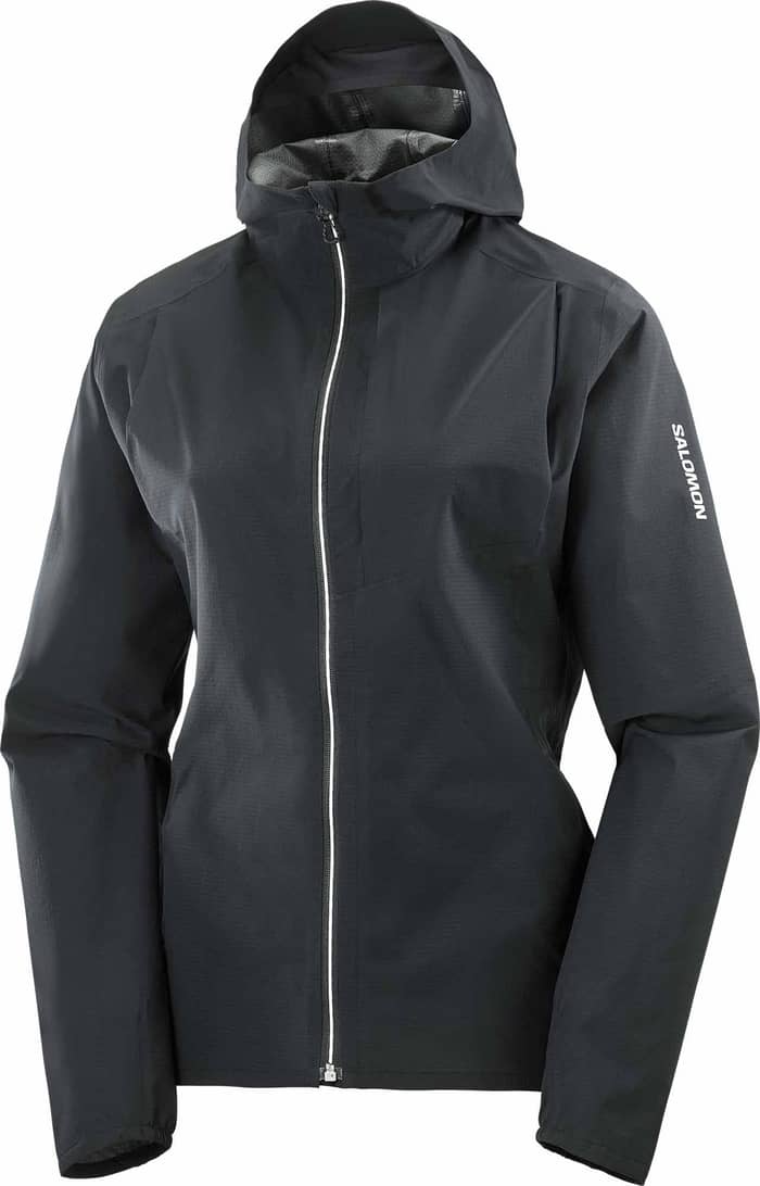 ウォーキング・ランニングウェア SALOMON BONATTI TRAIL JKT M Deep Black Salomon Bonatti Trail Jkt W Deep Black Women's trail running