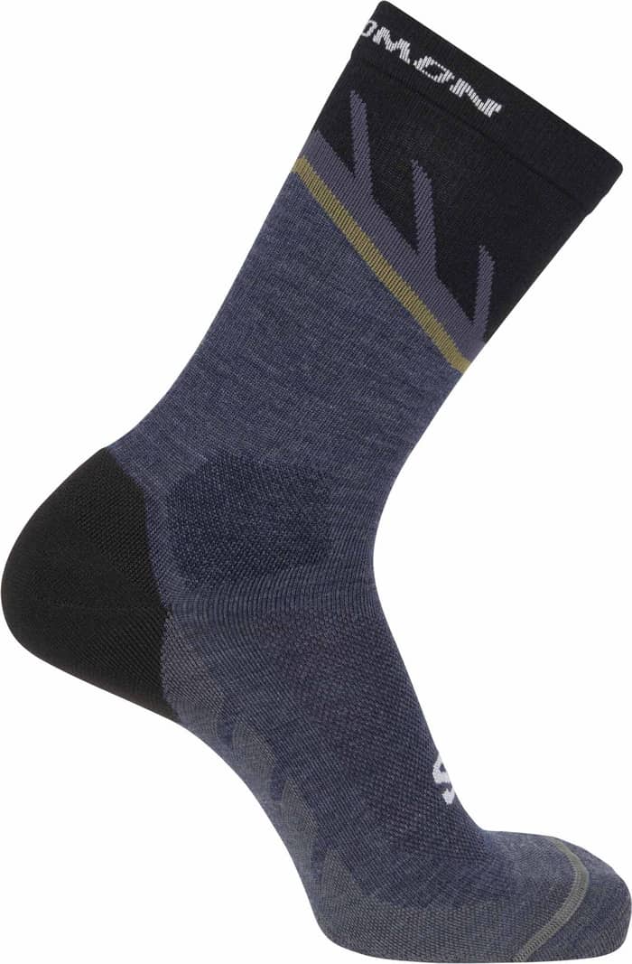 Socks SpeedCross Crew India Ink/Black/Dried Herb