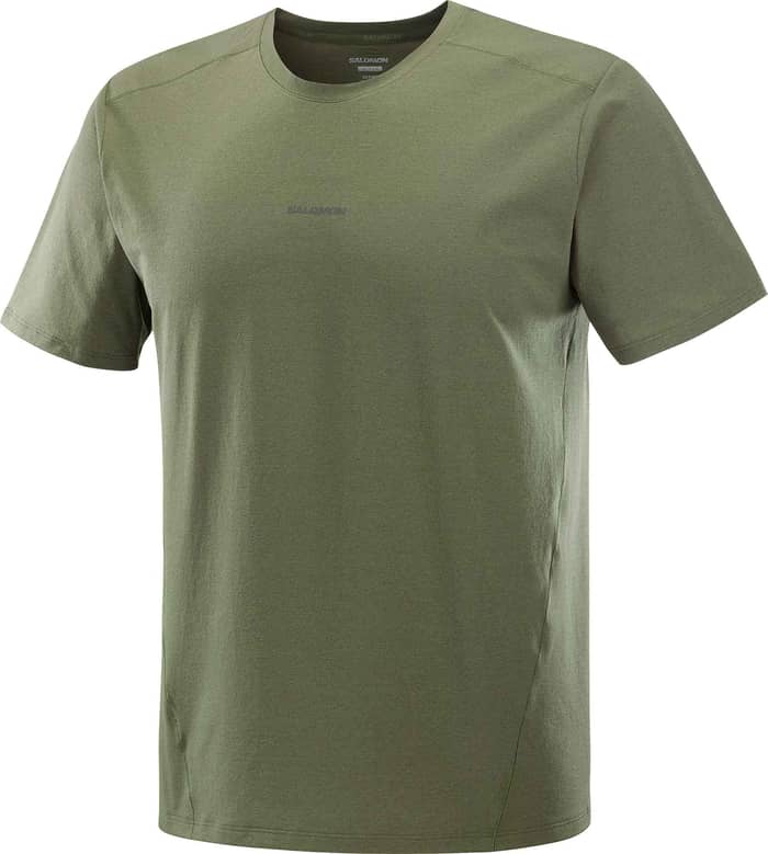 Trackline SS Tee M Grape Leaf