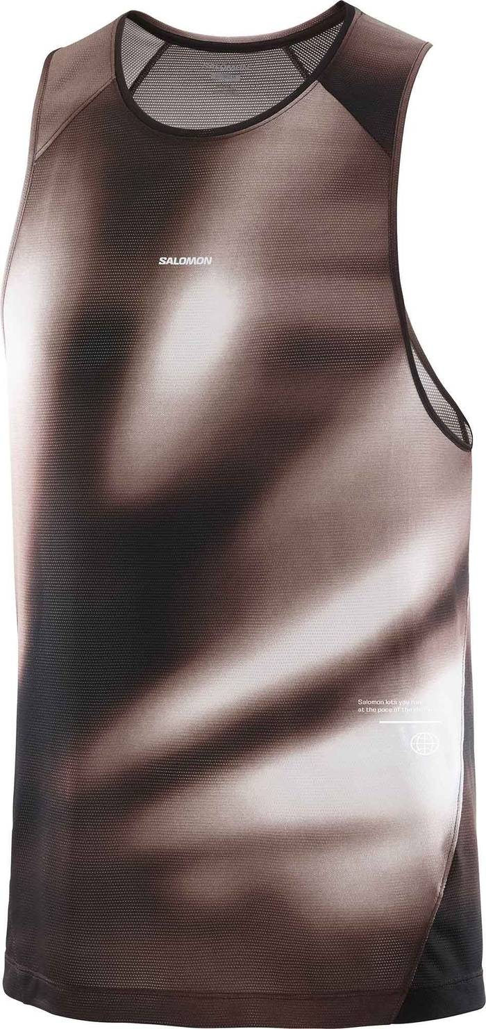 Shakeout Core Tank GFX M Coffee Bean/Iron