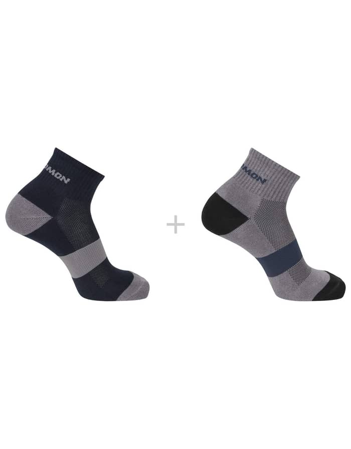 Socks Evasion Ankle 2-Pack Blue Nights/Monument