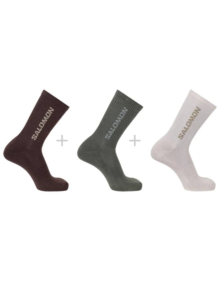 Socks Everyday Crew 3-Pack Silver Cloud/Sedona Sage/French Roa