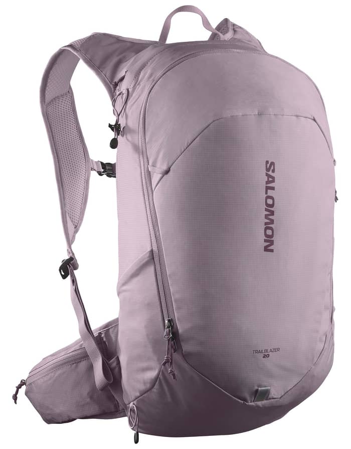 SALOMON TRAILBLAZER 20 ピンク Salomon Trailblazer 20 Nirvana / Plum Perfect Day-Hike Backpacks