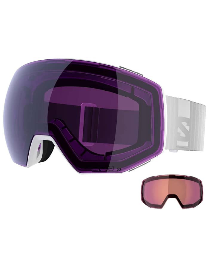 ラ*ー様 SALOMON RADIUM PRIME ✨期間限定✨格安出品✨早い者 Salomon Radium Prime Sigma White Masques de ski : Snowleader
