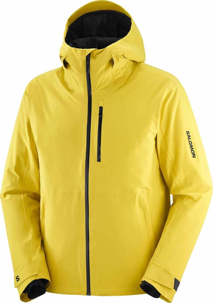 Salomon Highland Jacket M Cress Green Ski jackets : Snowleader