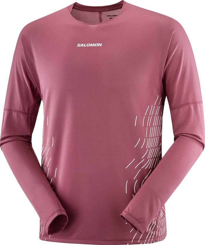 Sense Aero LS Tee GFX M Nocturne/Whisper White