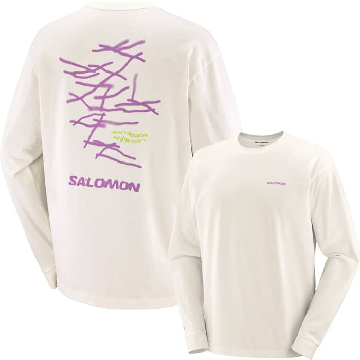 Wild Rays LS Tee M Whisper White
