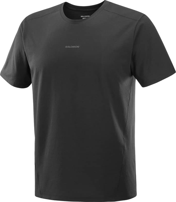 Trackline SS Tee M Deep Black