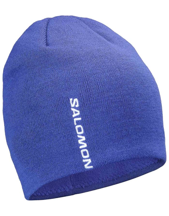 Graphic Beanie Clematis Blue
