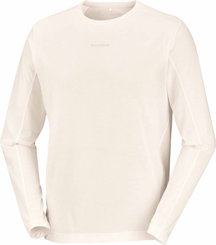 Shkout Core LS Tee GFX M Whisper White Pink Frosting Icy Pink