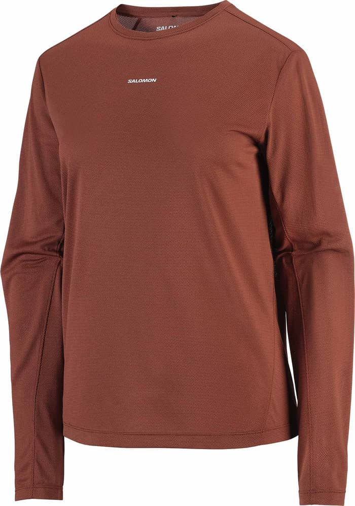 Shkout Core LS Tee W Burnt Umber