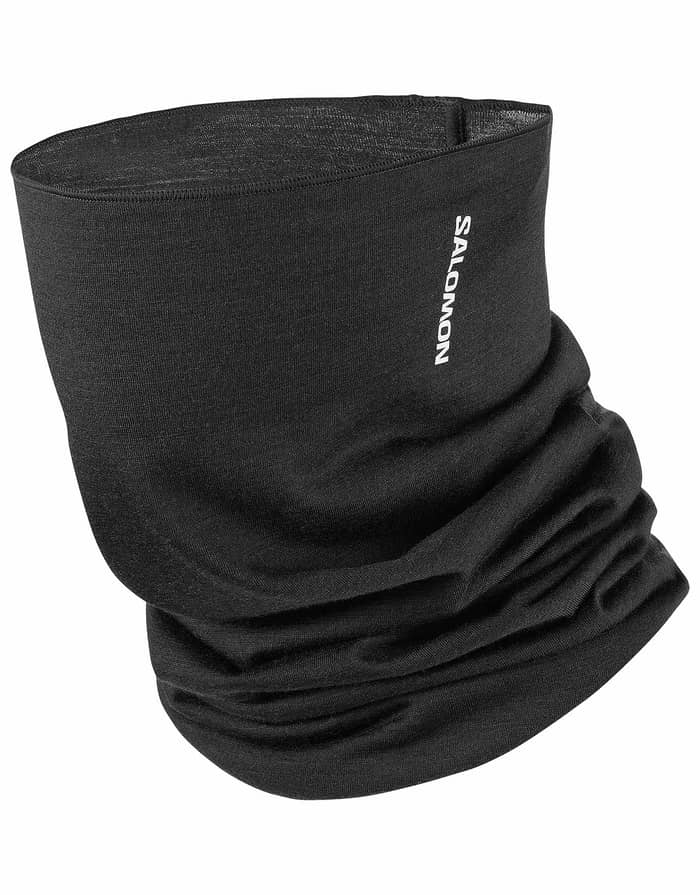 Merino Neck Gaiter U Deep Black