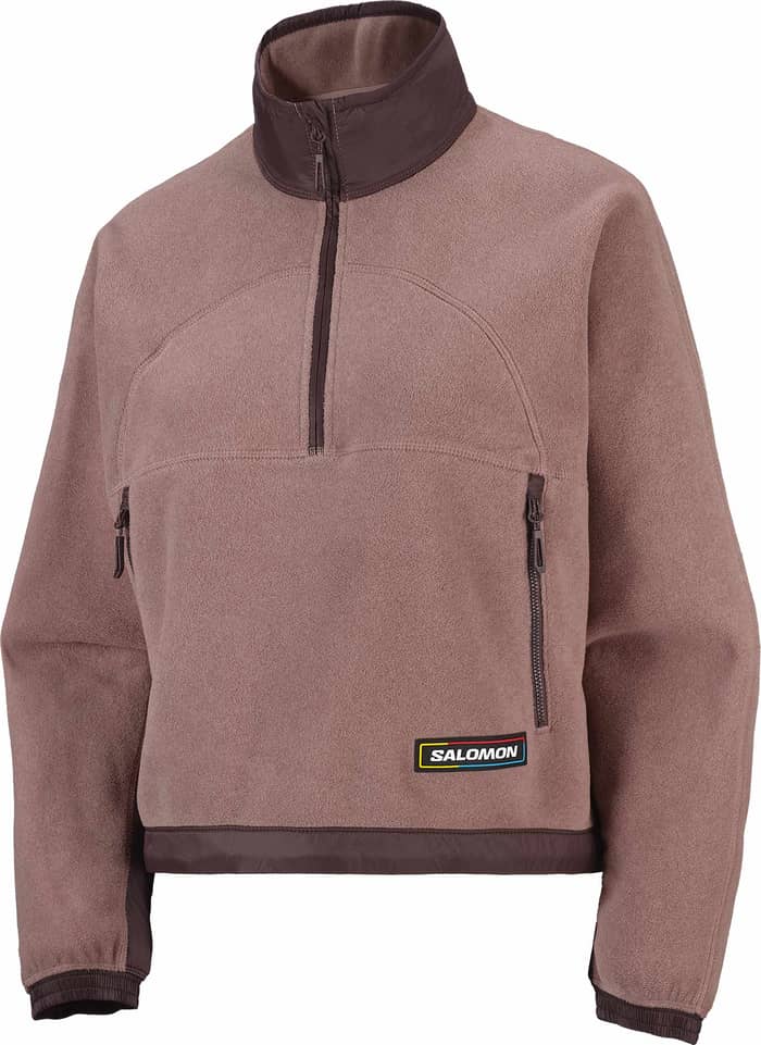 Chroma Fleece Crop HZ W Antler
