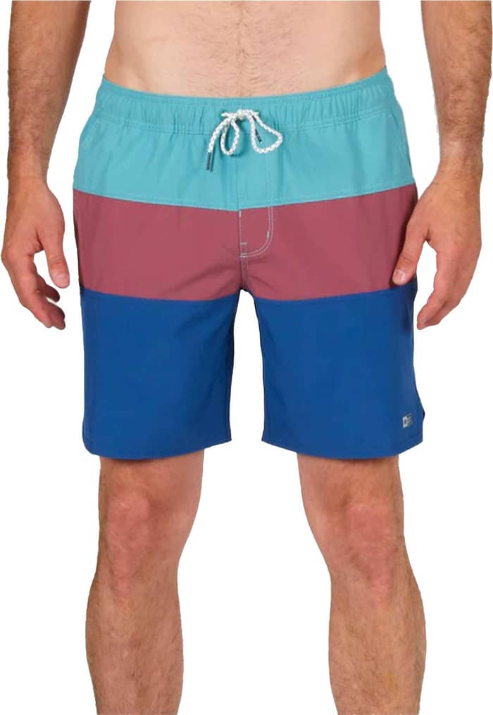 Beacons 2 Elastic Boardshort Plum