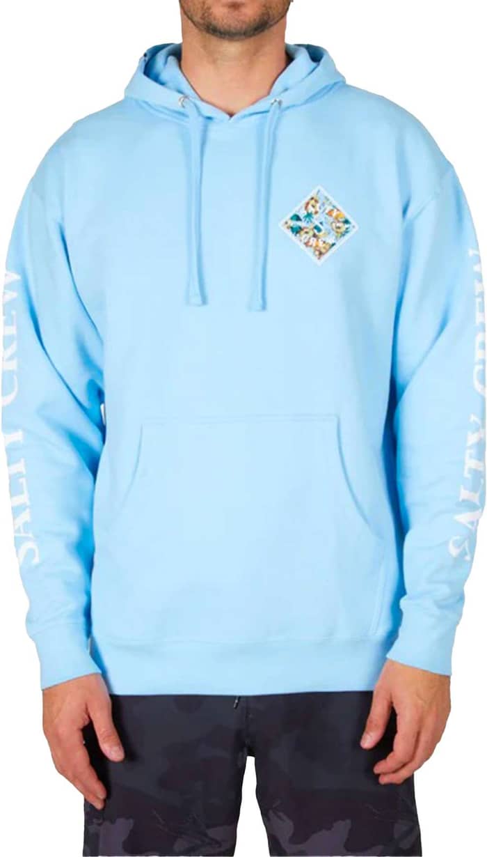 Tippet Lineup Hooded Fleece Light Blue
