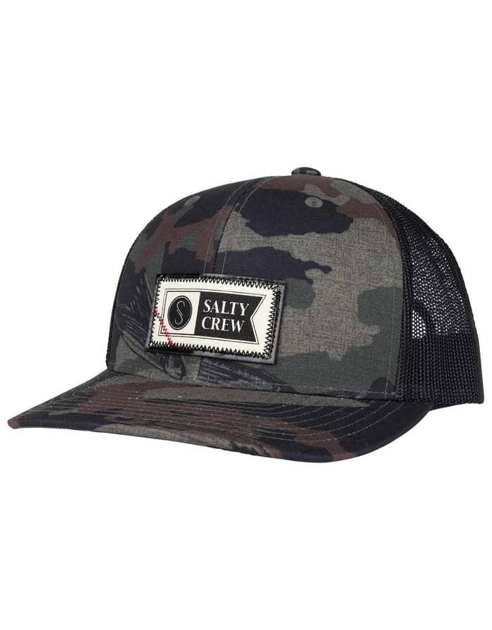 Topstitch Retro Trucker Salty Camo