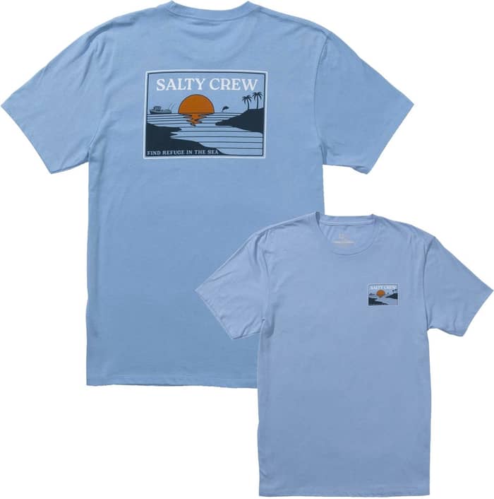 Reflection SS Tee Marine Blue