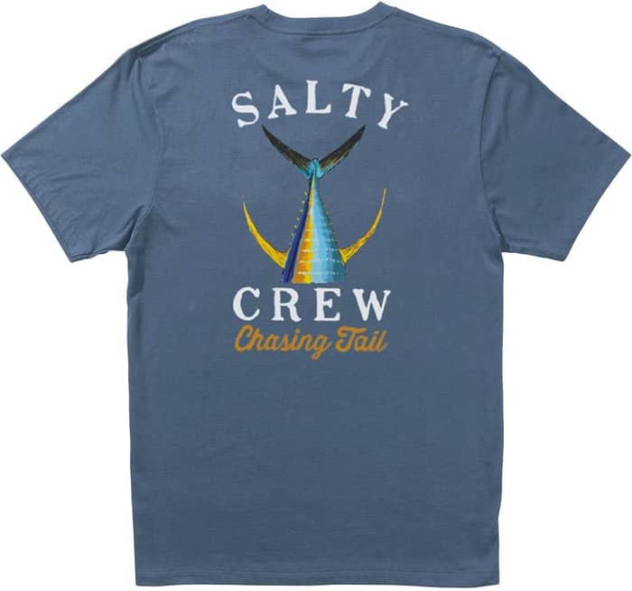 Tailed S/S Tee Slate