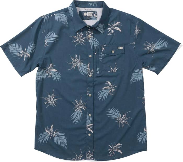 Weekender SS Tech Woven Bluefin