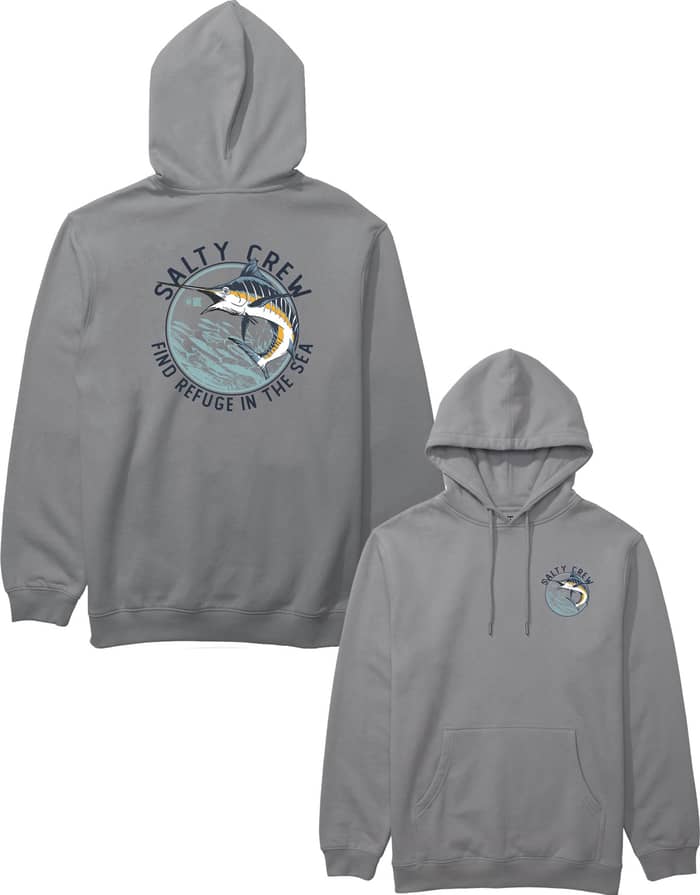 Schooled Fleece Shark Skin
