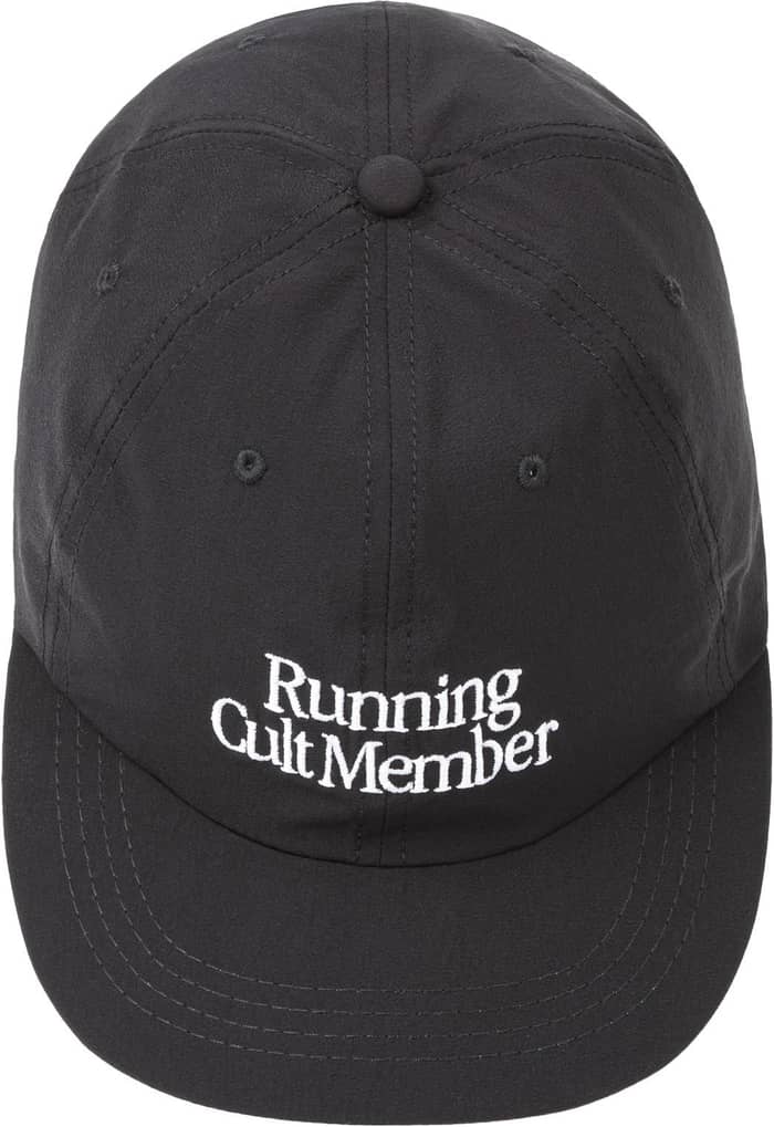 PeaceShell Running Cap Black