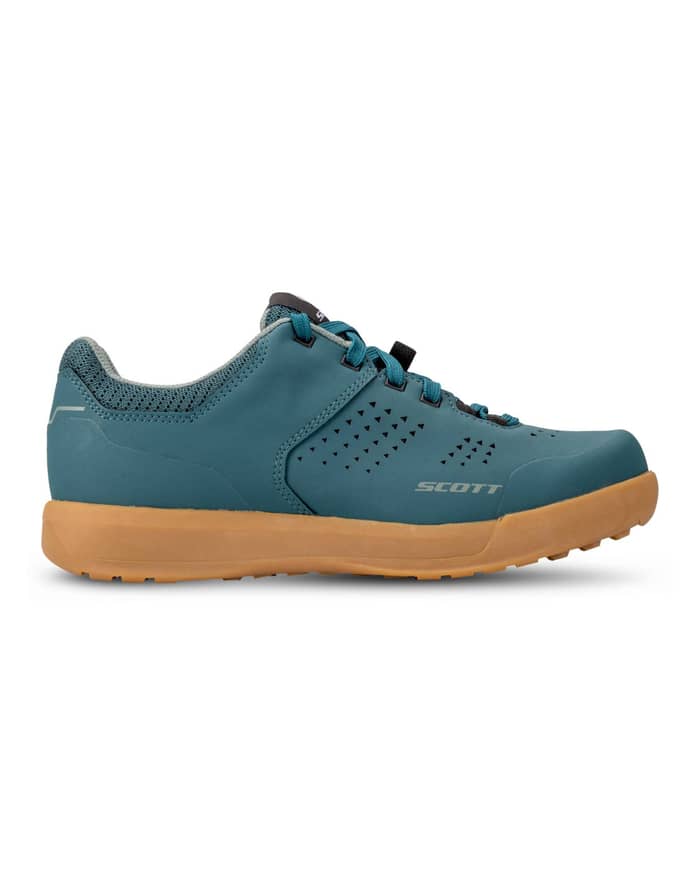 Shoe W'S Mtb Shr-Alp Flat Lace Petrol Blue/Mint Green