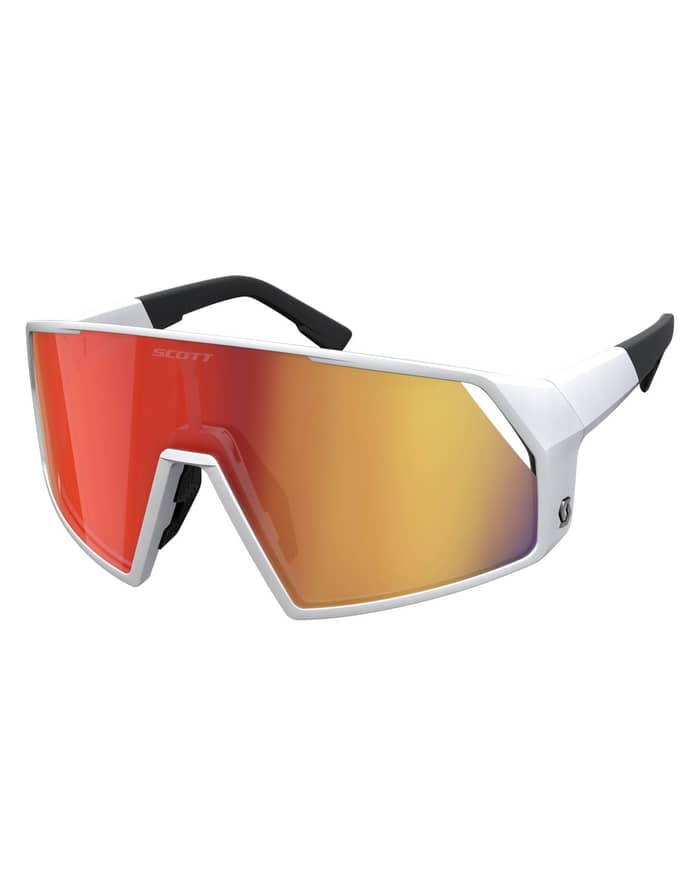 Pro Shield White Matt - Red Chrome