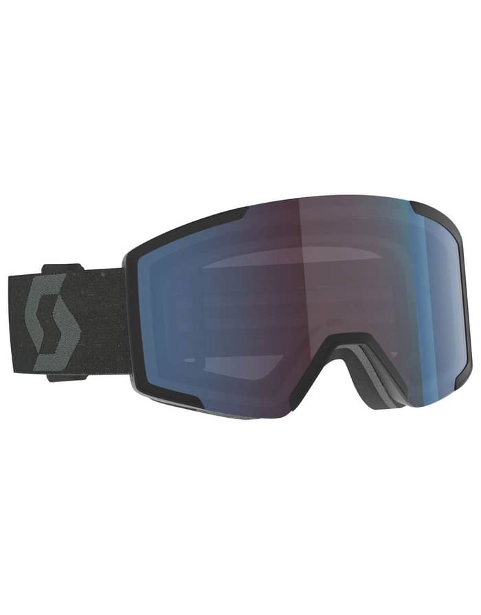 Shield + Extra Lens Mineral Black / Enhancer Blue Chrome