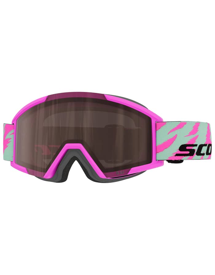 Shield Pro Junior Neon Pink/Mint Green Silver Chrome S2