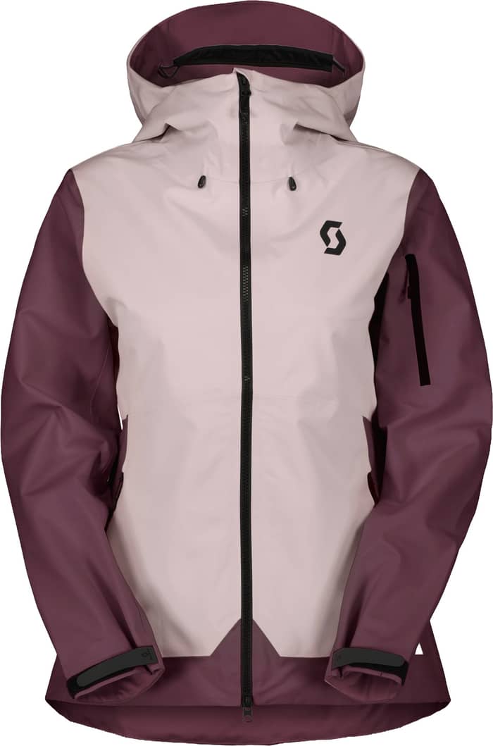 Explorair 3L Jacket W Wax Pink/Cocoa Red