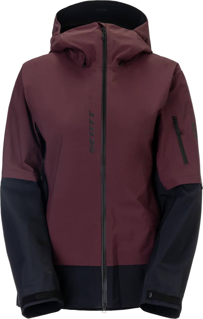 Explorair GTX 3L Jacket W Cocoa Red/Black