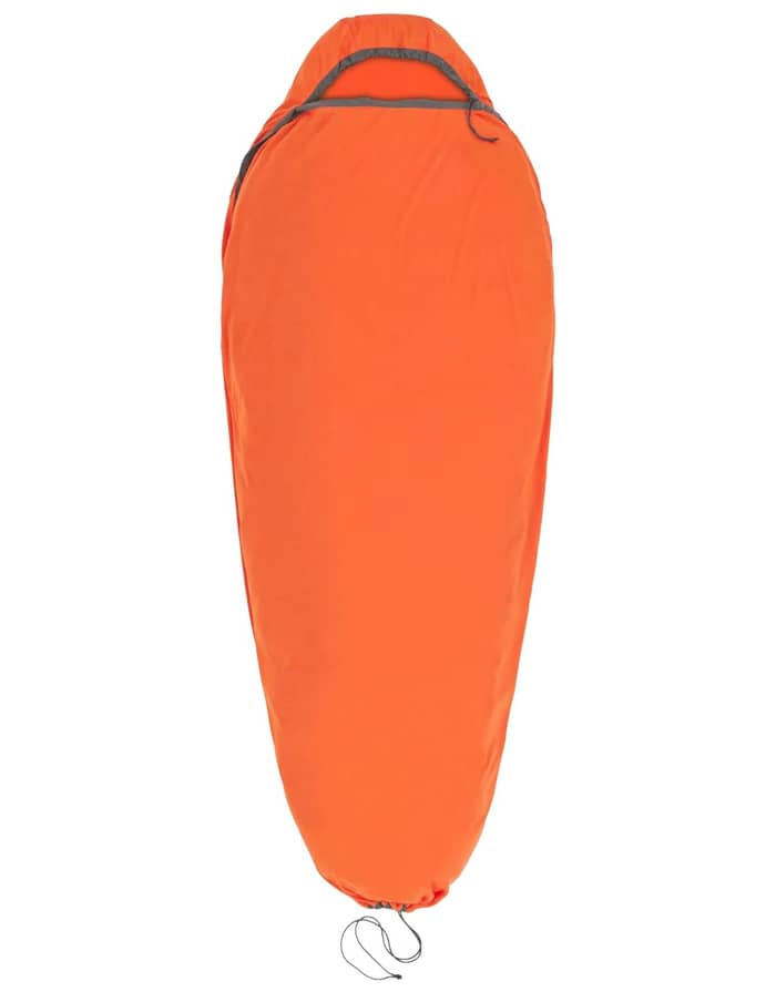 Reactor Extreme Sleeping Bag Liner Mummy w/ Drawcord Compact