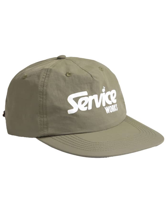 Nylon Drivers Cap Olive