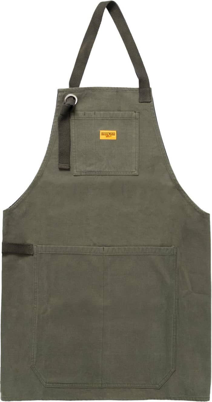 Moleskin Apron Moss