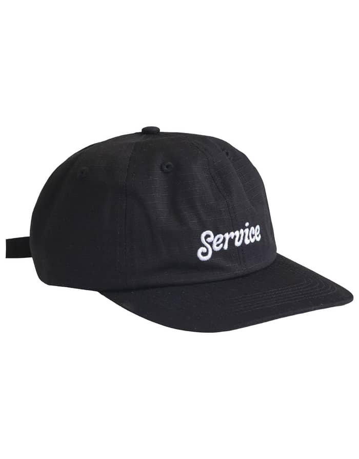 Ripstop Service Cap Black