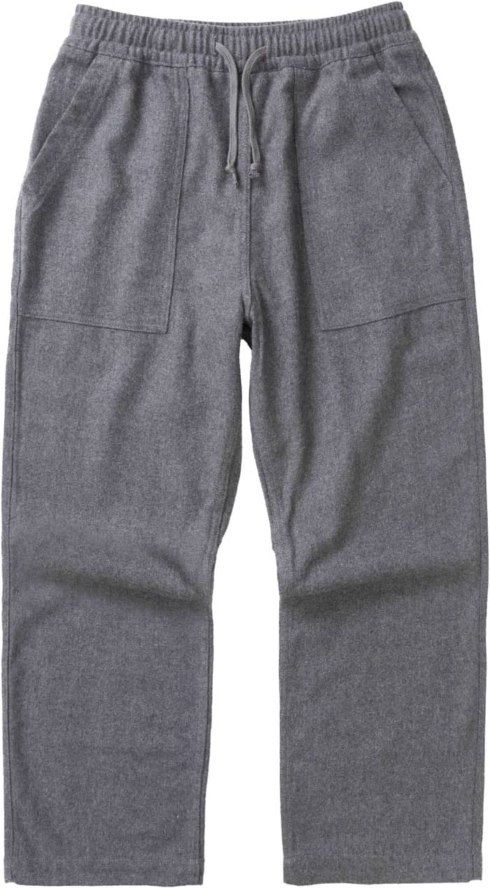 Flannel Chef Pants Charcoal
