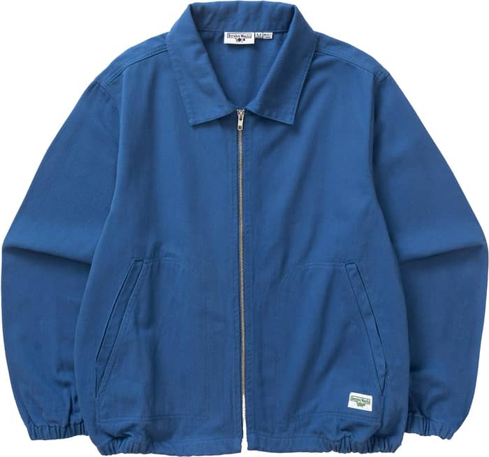 Twill Work Jacket Blue