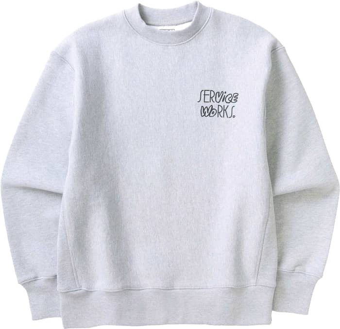Double Vision Crewneck Heather