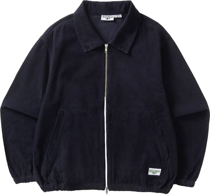 Fine Cord Work Jacket Navy