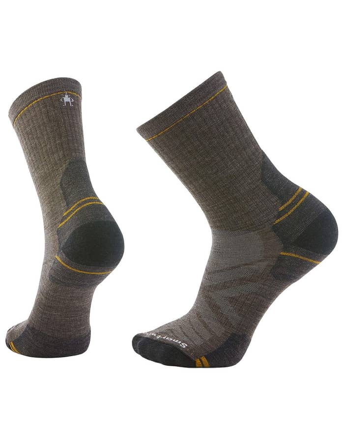 Hike Targeted Cushion Mid Crew Socks Taupe