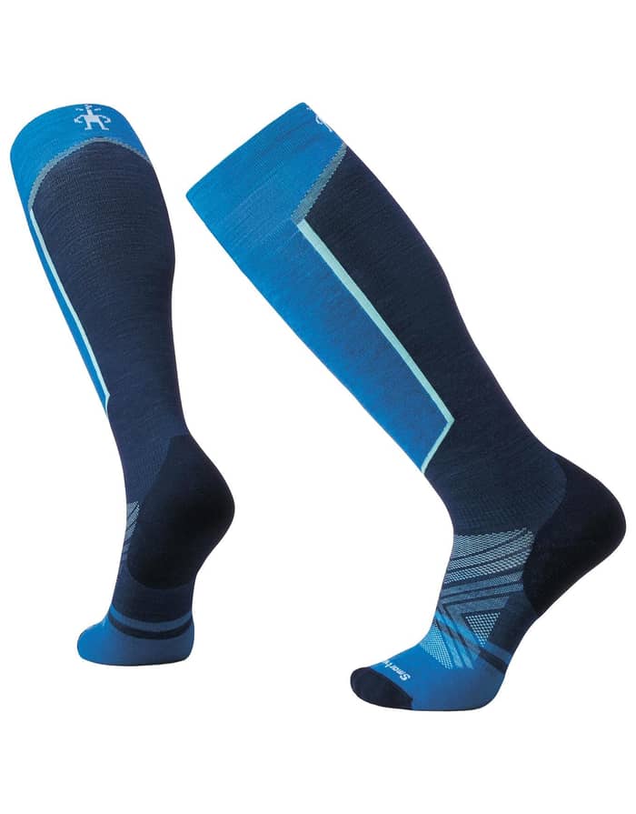 Ski Targeted Cushion OTC Socks Laguna Blue